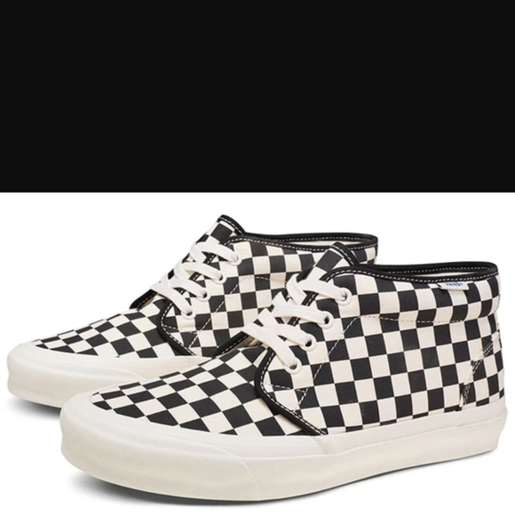 Vans | Shoes | Nwt Vans Og Chukka Lx Checkerboard Black And  display picture 1